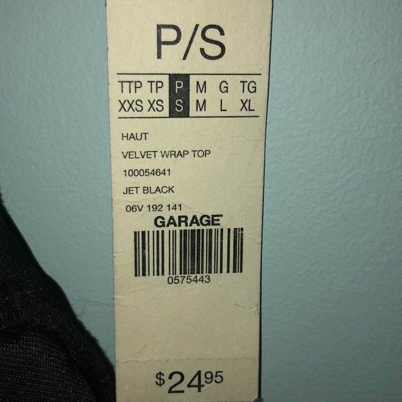 Garage cropped long sleeve - Picture 2 of 2